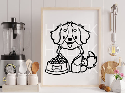 Bernese Mountain Dog SVG Design Set SVG HalieKStudio 