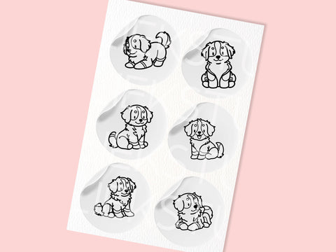 Bernese Mountain Dog SVG Design Set SVG HalieKStudio 