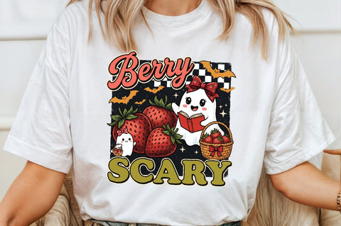 Berry Scary Png-Halloween Cute Ghost Png Sublimation designartist 