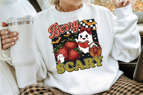 Berry Scary Png-Halloween Cute Ghost Png Sublimation designartist 