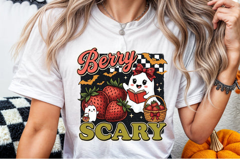 Berry Scary Png-Halloween Cute Ghost Png Sublimation designartist 