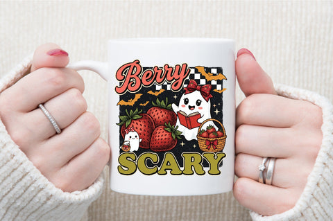 Berry Scary Png-Halloween Cute Ghost Png Sublimation designartist 