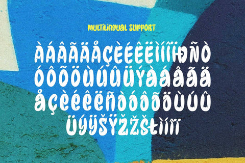 Besmond Chicken - Bubbly Display Font Arterfak Project 