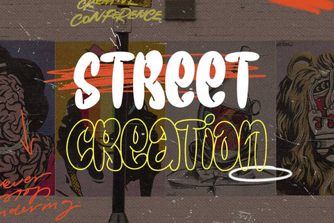 Besmond Chicken - Bubbly Display Font Arterfak Project 