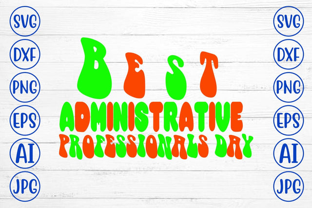 Best Administrative Professionals day Retro SVG Syaman 