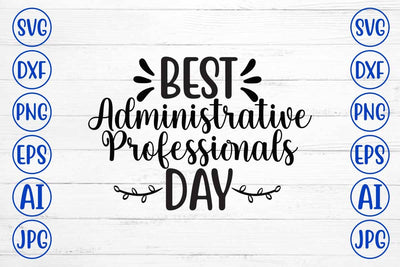 Best Administrative Professionals day SVG Design SVG Syaman 