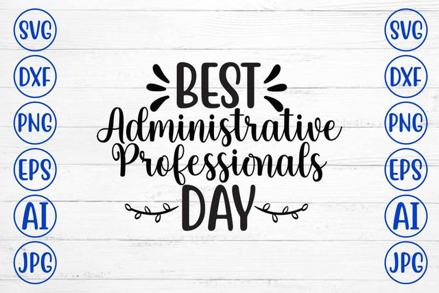 Best Administrative Professionals day SVG Design SVG Syaman 