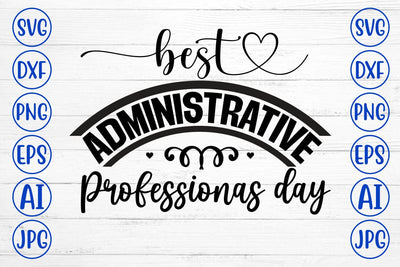 Best Administrative Professionals day SVG Syaman 