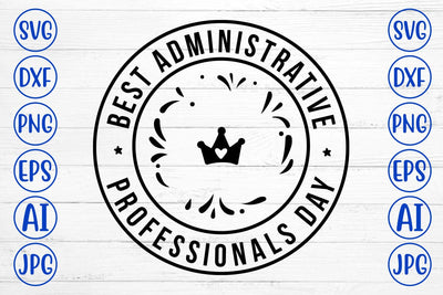 Best Administrative Professionals day SVG Syaman 