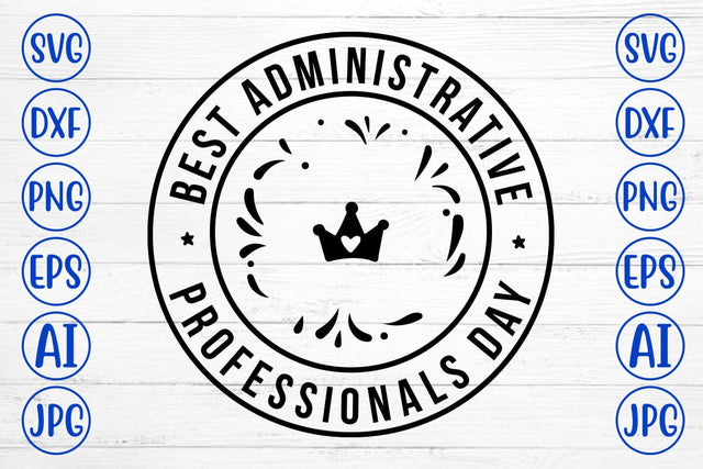 Best Administrative Professionals day SVG Syaman 