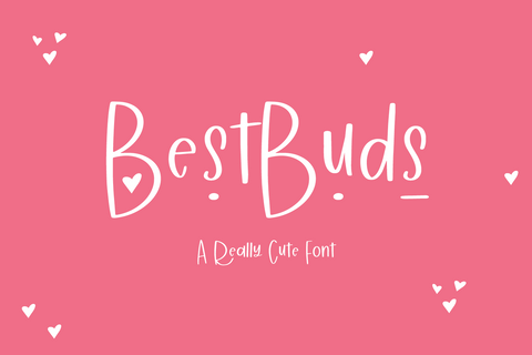 Best Buds Sans Font Font Beck McCormick 