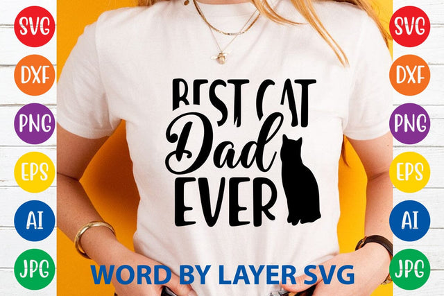 Best Cat Dad Ever-2 SVG DESIGN SVG Rafiqul20606 