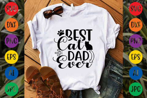 Best Cat Dad Ever SVG Rafiqul20606 