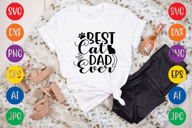 Best Cat Dad Ever SVG Rafiqul20606 