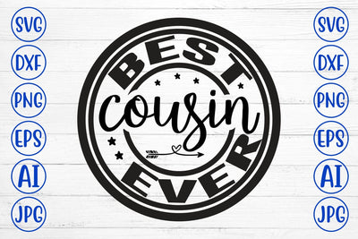 Best Cousin Ever SVG SVG Syaman 