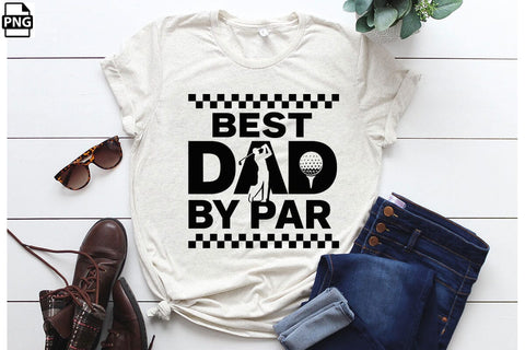 Best Dad By Par Father's Day PNG Printable File Sublimation Creativedesigntee 