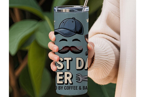 Best Dad Ever: 20oz Tumbler Wrap Sublimation DesignSVG 