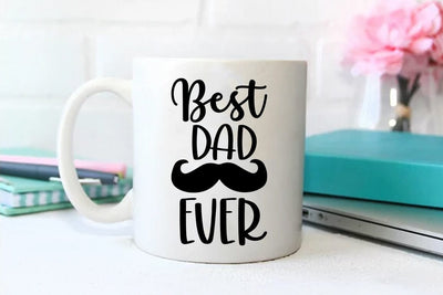 Best Dad Ever, Father's Day T-shirt, Dad Quote Design SVG FiveStarCrafting 