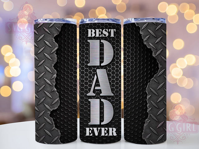 Best Dad Ever Personalized Tumbler, Father's Day Gift, 20oz Tumbler Sublimation, Dad Gift Tumbler, Best Dad Ever, Sublimation Tumbler Design, Personalized Dad Tumbler Sublimation SvggirlplusArt 