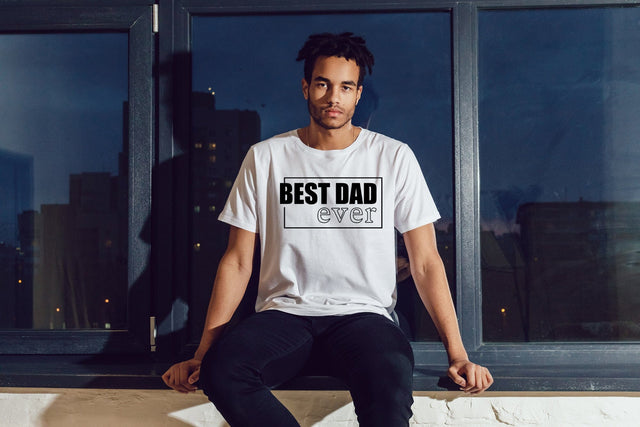 Best Dad Ever Svg Png Files, Fathers Day Svg, Dad Quote Svg, Dad Cut Files, Daddy Svg, Cheer dad svg, best dad gift SVG DesignDestine 