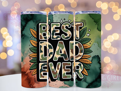 Best Dad Hunting 20oz Tumbler, Best Dad Ever, Tumbler Wrap, Sublimation Design, 20oz Tumbler, Dad Gift, Hunting Humor Sublimation SvggirlplusArt 