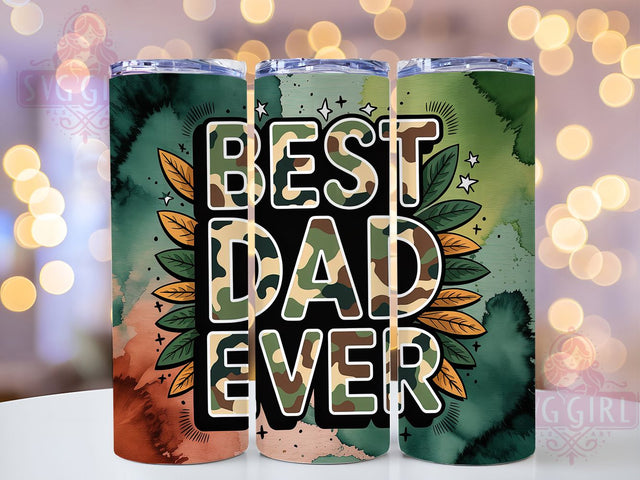 Best Dad Hunting 20oz Tumbler, Best Dad Ever, Tumbler Wrap, Sublimation Design, 20oz Tumbler, Dad Gift, Hunting Humor Sublimation SvggirlplusArt 