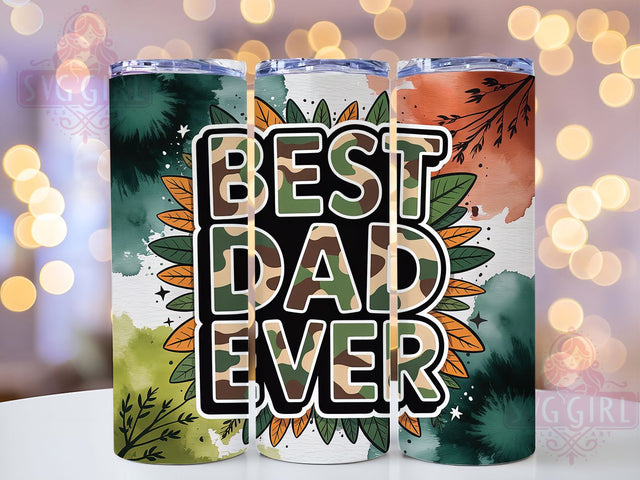 Best Dad Hunting 20oz Tumbler, Best Dad Ever, Tumbler Wrap, Sublimation Design, 20oz Tumbler, Dad Gift, Hunting Humor Sublimation SvggirlplusArt 