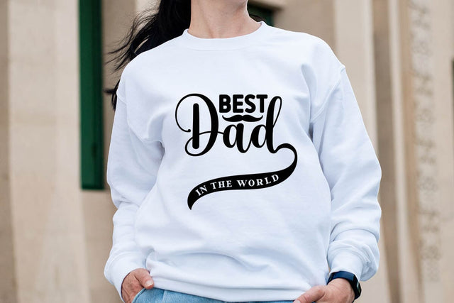 best dad in the world SVG Angelina750 