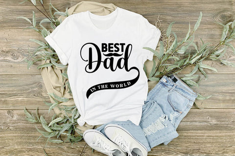 best dad in the world SVG Angelina750 