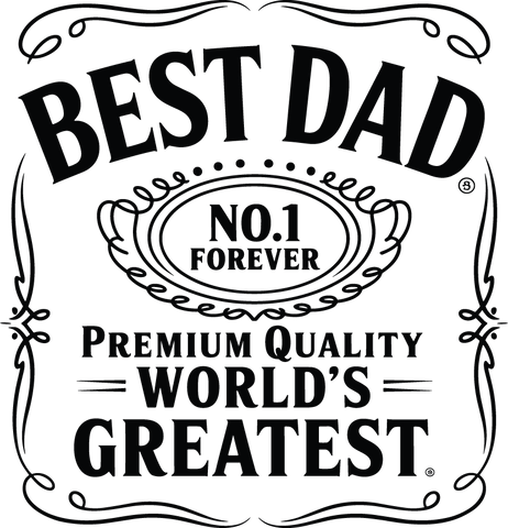Best Dad No.1 Forever Premium Quality Worlds Greates SVG Angelina750 