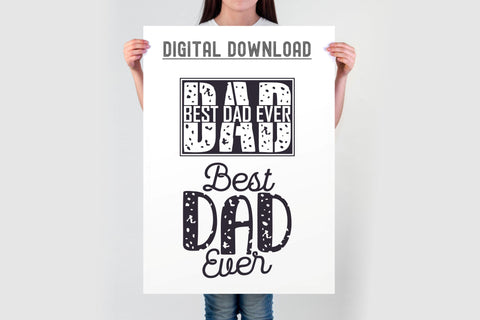 Best Dad SVG Bundle | Best Dad Ever SVG | Father's Day SVG SVG TonisArtStudio 