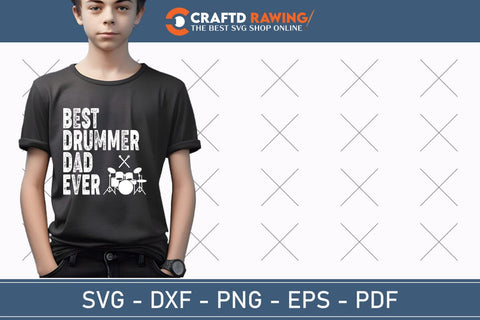 Best Drummer Dad Ever svg png SVG Debashish Barman 