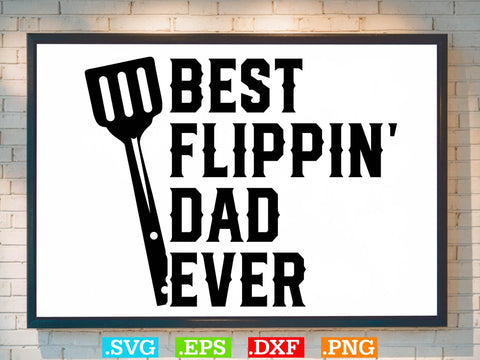 Best Flippin' Dad Ever Shirt, BBQ Svg Bundle, BBQ Svg, Grilling Svg, Kitchen Svg, Bbq Cut Files , Bbq Clipart, Grilling Clipart, Food Svg SVG Creativeart88 