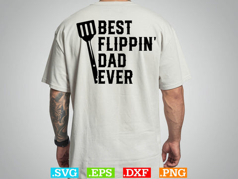 Best Flippin' Dad Ever Shirt, BBQ Svg Bundle, BBQ Svg, Grilling Svg, Kitchen Svg, Bbq Cut Files , Bbq Clipart, Grilling Clipart, Food Svg SVG Creativeart88 