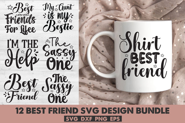 Best Friend Svg Bundle SVG Rupkotha 