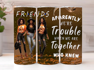 Best Friends 20oz Tumbler Png, Straight & Tapered Tumbler Png, Soul Sisters Tumbler Png, Digital Download PNG Sublimation Lara' s Designs 