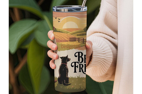 Best Friends Farm 20oz Tumbler Wrap Sublimation DesignSVG 