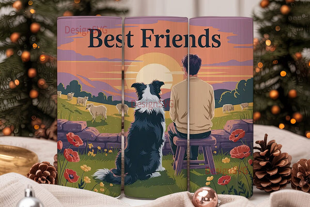 Best Friends Farm 20oz Tumbler Wrap Sublimation DesignSVG 