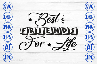 Best Friends For Life T-Shirt SVG Syaman 