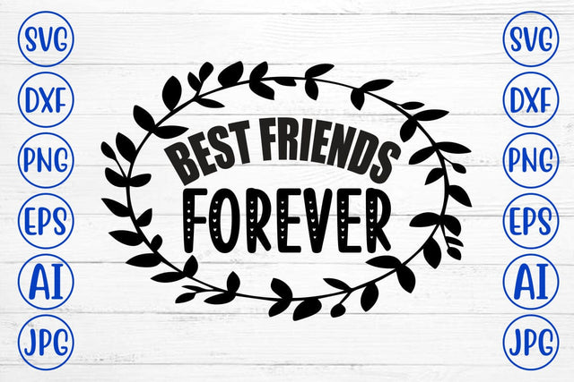 Best Friends Forever SVG SVG Syaman 