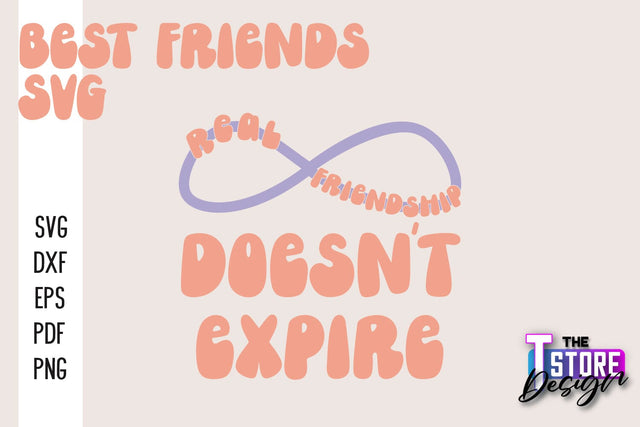 Best Friends SVG | Funny Quotes SVG | Friendship SVG | Besties Design v.2 SVG The T Store Design 