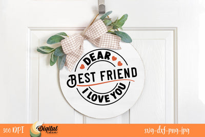Best Friends SVG. T-Shirt Design. Best Friends Quote SVG SVG Evgenyia Guschina 