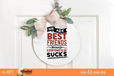 Best Friends SVG. T-Shirt Design. Best Friends Quote SVG SVG Evgenyia Guschina 