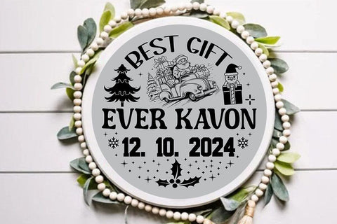 Best gift ever kavon 12 10 2024 SVG Angelina750 
