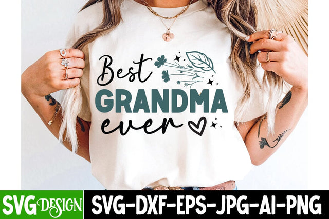 Best Grandma Ever Svg Design,Grandma Svg Design,Grandmother Svg ,Grandma,Mimi SVG SVG BlackCatsMedia 