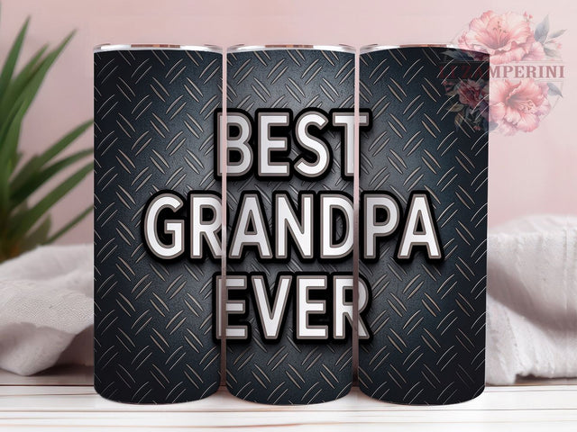 Best Grandpa Ever Tumbler Wrap, Grandpa Present, Papa Gift Tumbler, Father's Day Design, Best Pop Ever, Family Love Gift, Grandfather Appreciation Sublimation Li Zamperini 