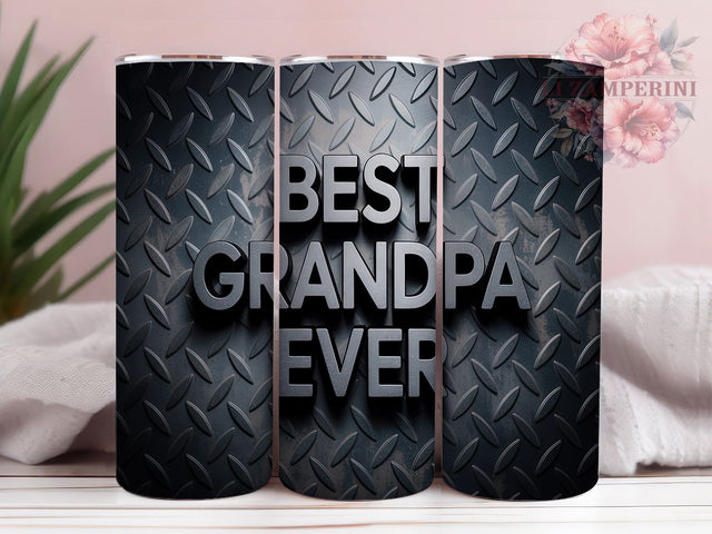 Best Grandpa Ever Tumbler Wrap, Grandpa Present, Papa Gift Tumbler, Father's Day Design, Best Pop Ever, Family Love Gift, Grandfather Appreciation Sublimation Li Zamperini 
