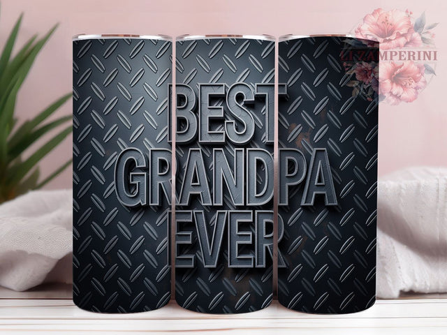 Best Grandpa Ever Tumbler Wrap, Grandpa Present, Papa Gift Tumbler, Father's Day Design, Best Pop Ever, Family Love Gift, Grandfather Appreciation Sublimation Li Zamperini 