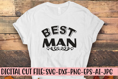 Best Man Svg SVG Syaman 