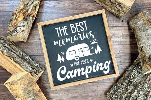 Best Memories Are Made I Camping Signs for Campers SVG SVG Happy Printables Club 